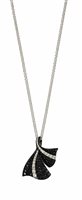 Collier Giorgio Visconti Femme CHAPTER THREE in Or blanc Diamante Black 1.87 Ct GB40496N - GB40496N